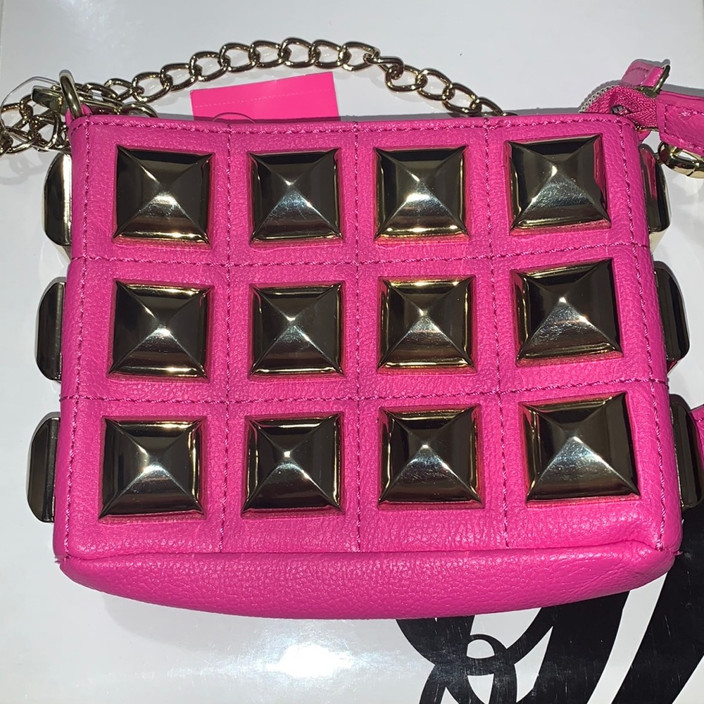 Betsey Johnson Crossbody Studded Bag